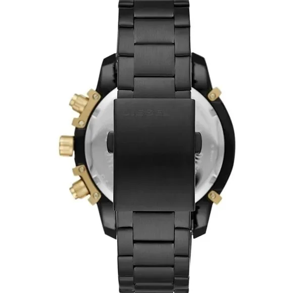 *HP X2* Diesel Griffed Chronograph Black Stainless Steel - Picture 5 of 6